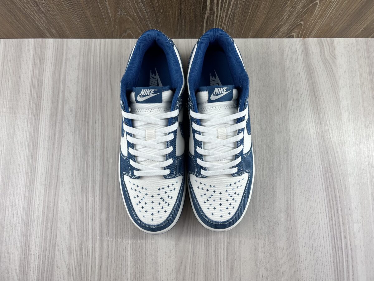 Nike Dunk Low Industrial Blue Sashiko - Image 4