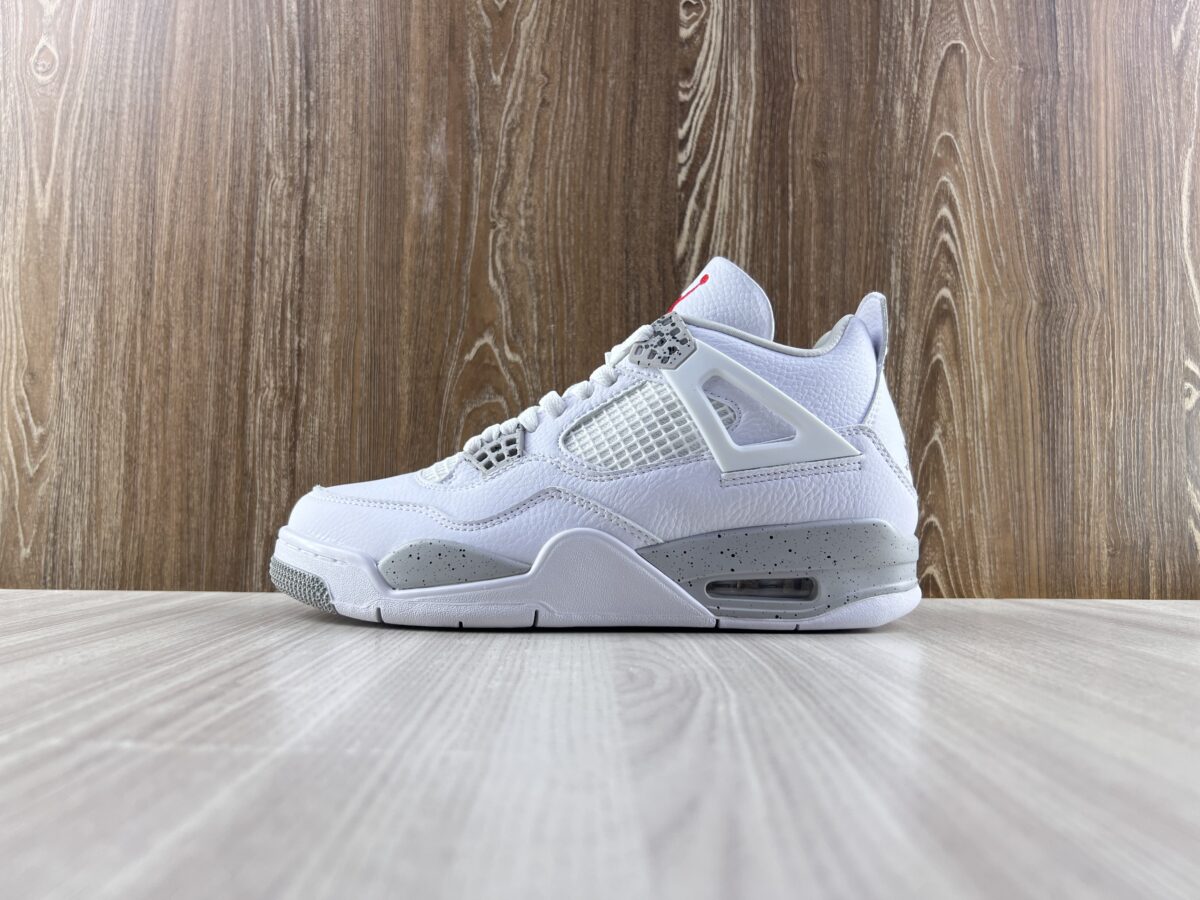 Jordan 4 Retro White Oreo - Image 4