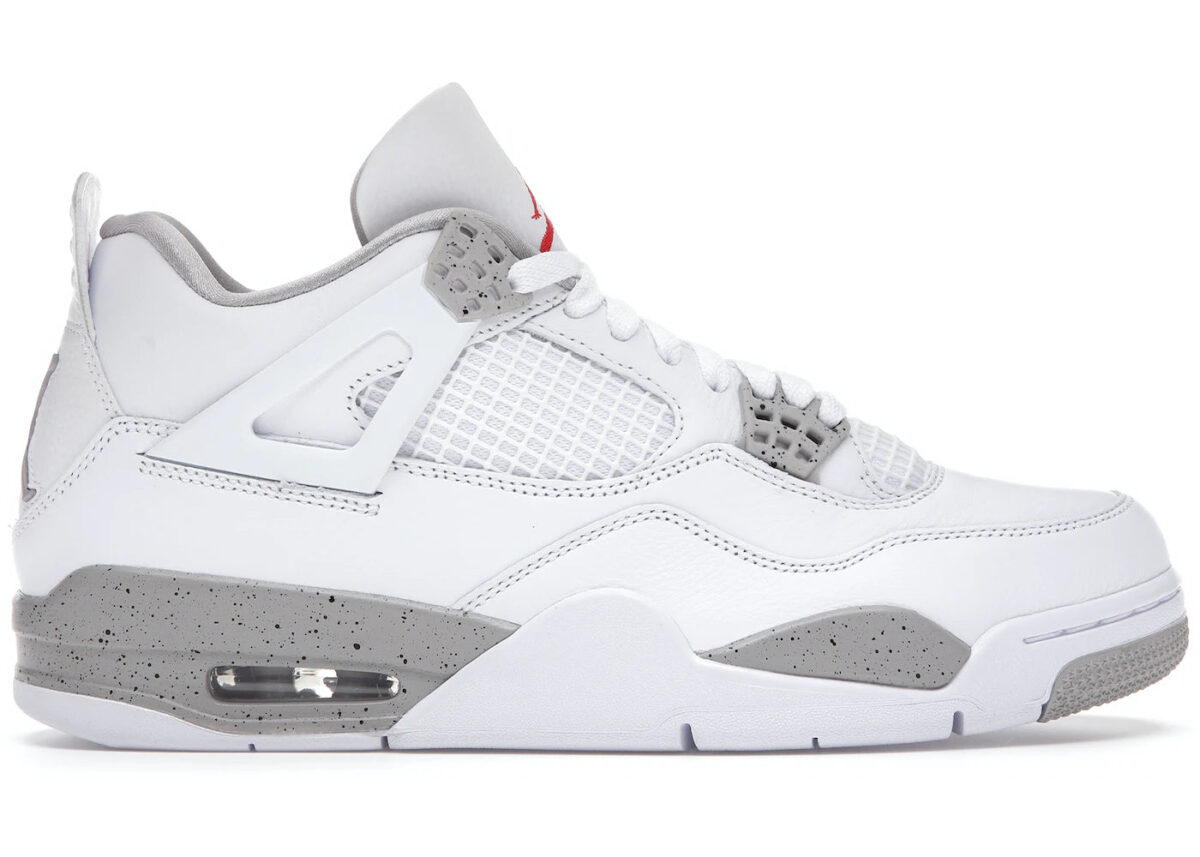 Jordan 4 Retro White Oreo - Image 1