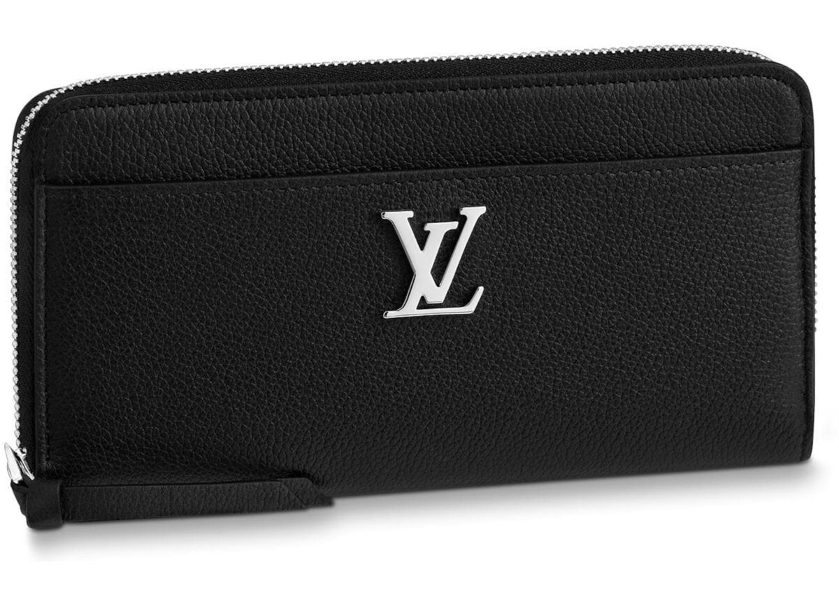 Louis Vuitton Lockme Zippy Women Wallet Noir Black - Image 1