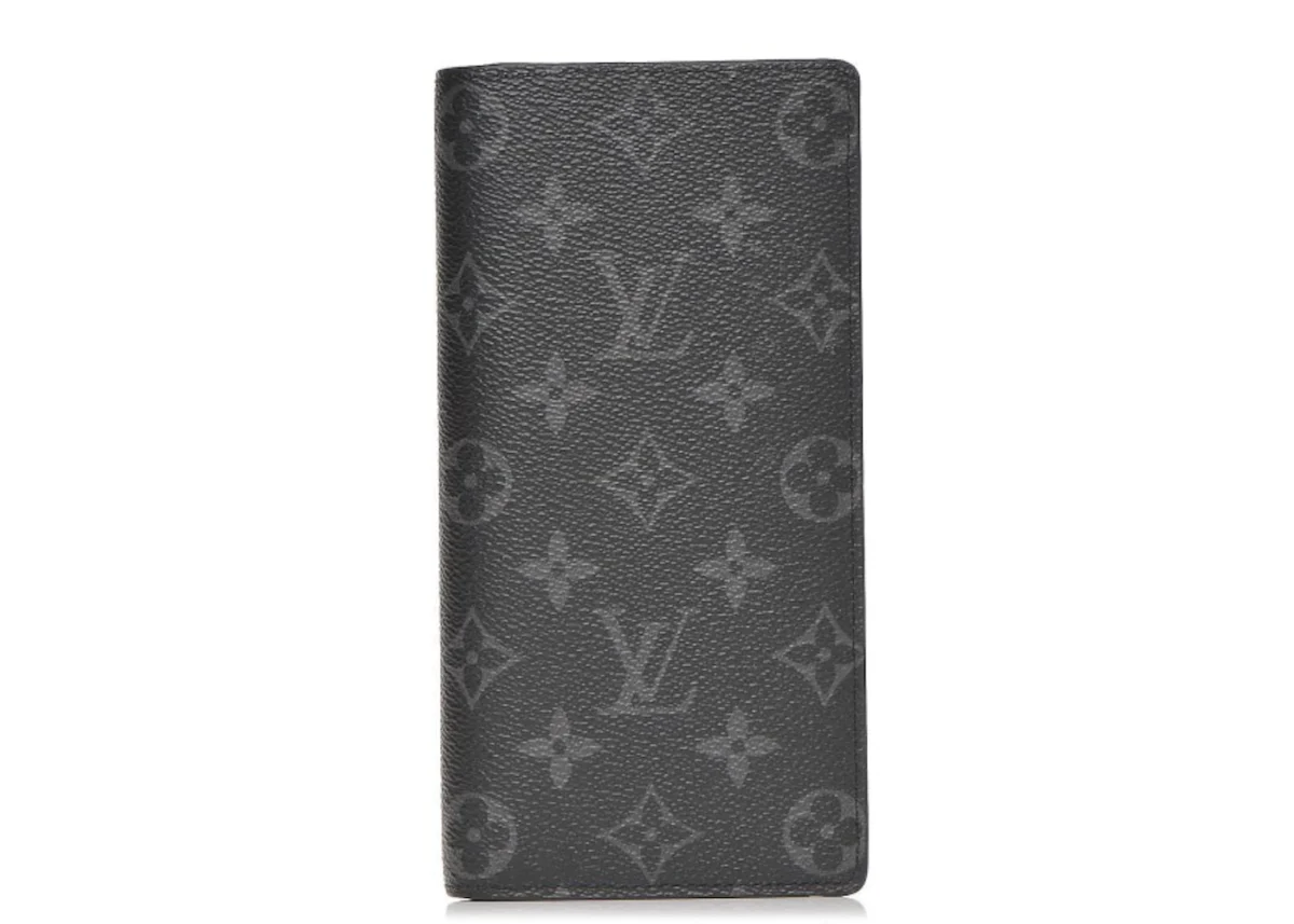 Louis Vuitton Women Wallet Brazza Monogram Eclipse Black - Image 1