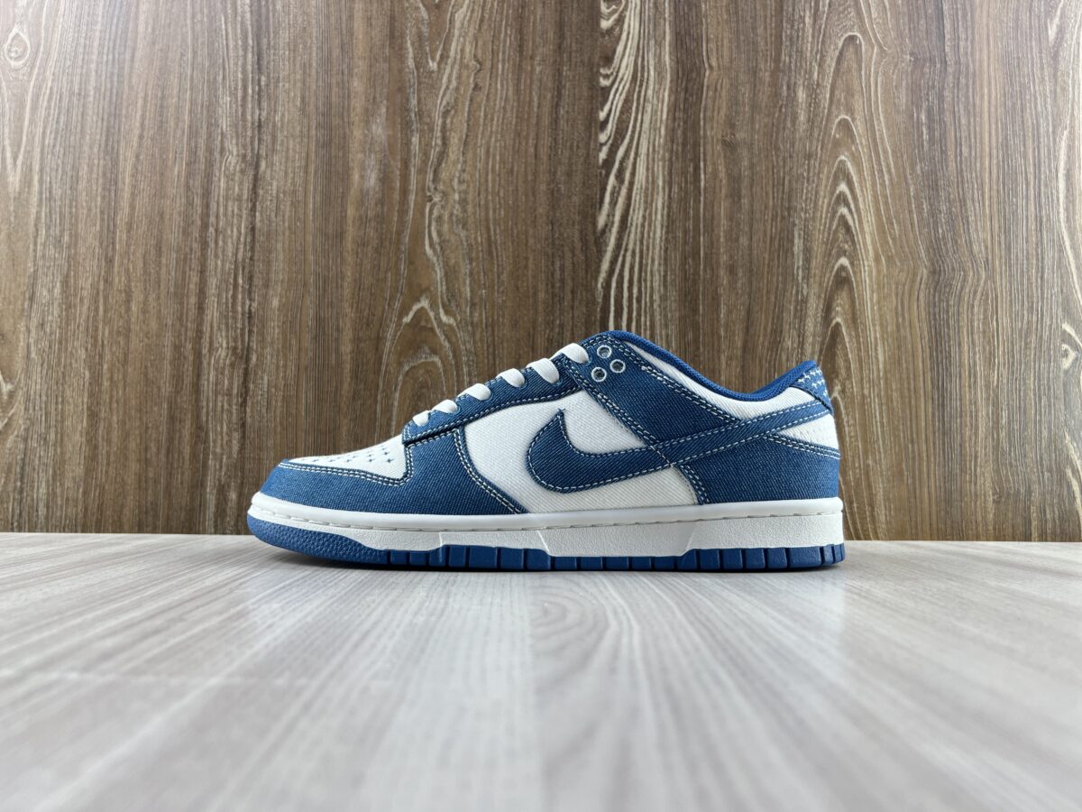 Nike Dunk Low Industrial Blue Sashiko - Image 3