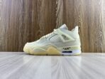 Jordan 4 Retro Off-White Sail - Image 2