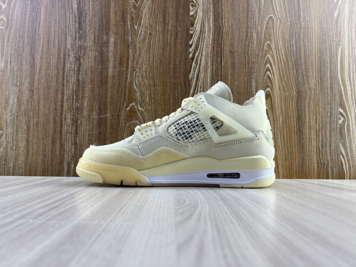 Jordan 4 Retro Off-White Sail - Image 4