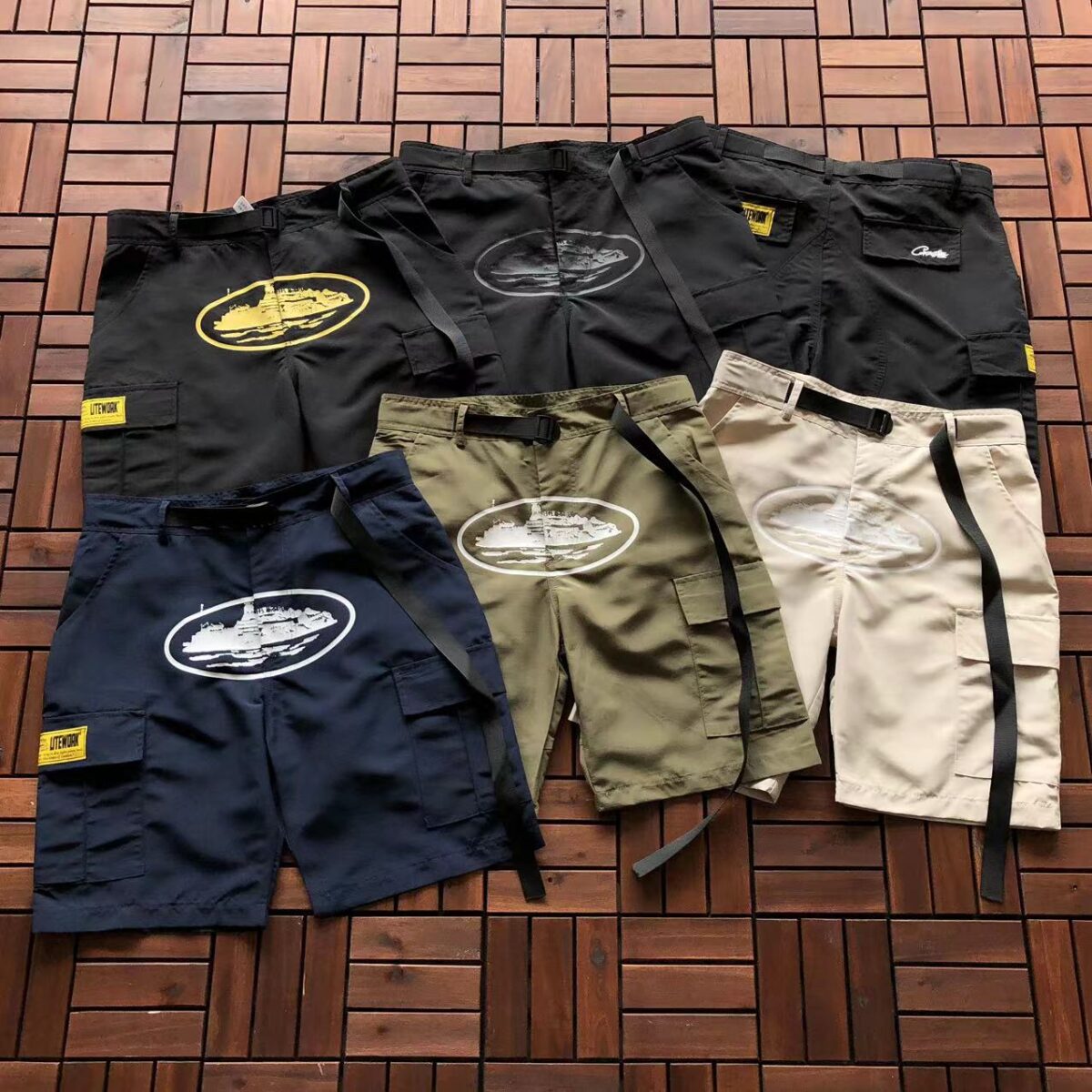 Corteiz Cargo Shorts - Image 1