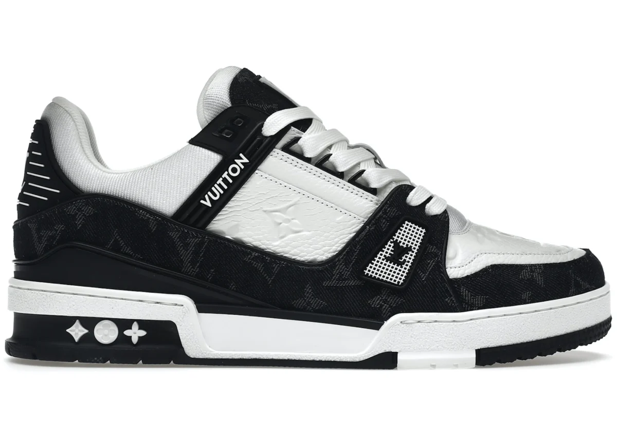 Louis Vuitton LV Trainer White Black - Image 1